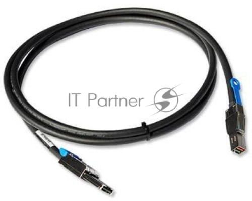 Кабель LSI CBL-SFF8644-8088-20M  (LSI00337) длина 2м,наконечники: SFF8644(контроллер)-SFF8088(внеш.устройство)
