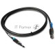 Кабель LSI CBL-SFF8644-8088-20M  (LSI00337) длина 2м,наконечники: SFF8644(контроллер)-SFF8088(внеш.устройство)