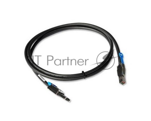 Кабель LSI CBL-SFF8644-8088-20M  (LSI00337) длина 2м,наконечники: SFF8644(контроллер)-SFF8088(внеш.устройство)