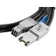 Кабель LSI CBL-SFF8644-8088-20M  (LSI00337) длина 2м,наконечники: SFF8644(контроллер)-SFF8088(внеш.устройство)