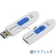 Флеш диск 64GB Transcend JetFlash 790, USB 3.0, Белый/Синий