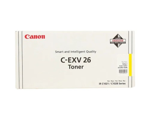 [Расходные материалы] Canon C-EXV26Y 1657B006  Canon Toner C-EXV26Y Yellow Orig., Japan. {IR C1021i series} 1657B006[AA]