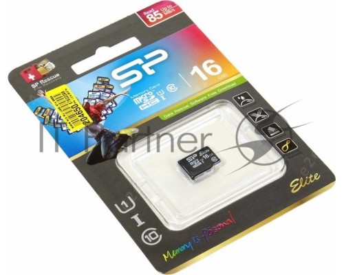 Флеш карта microSD 16GB Silicon Power Elite microSDHC Class 10 UHS-I Флеш карта microSD 16GB Silicon Power Elite microSDHC Class 10 UHS-I