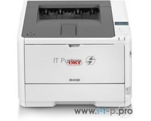 Принтер лазерный OKI B432DN (45762012), A4, ч/б, печ. 40 стр/мин., 1200 x 1200 dpi, Ethernet, USB