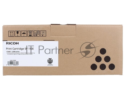 Картридж лазерный Ricoh SP110E черный для SP 111 / SP 111SU / SP 111SF 2000 отпечатков