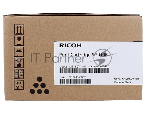 Картридж лазерный Ricoh SP110E черный для SP 111 / SP 111SU / SP 111SF 2000 отпечатков