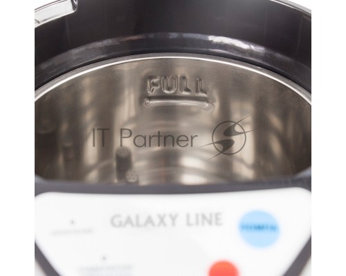 Термопот Galaxy Line GL 0604, серебристый с черным, 900 Вт, 3,8 л