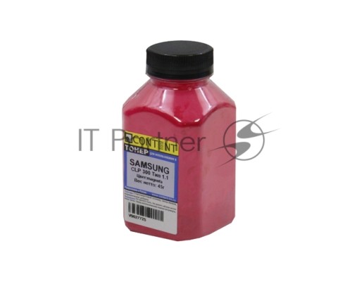 Тонер Samsung CLP 300 (Content) Тип 1.1, M, 45 г, банка     