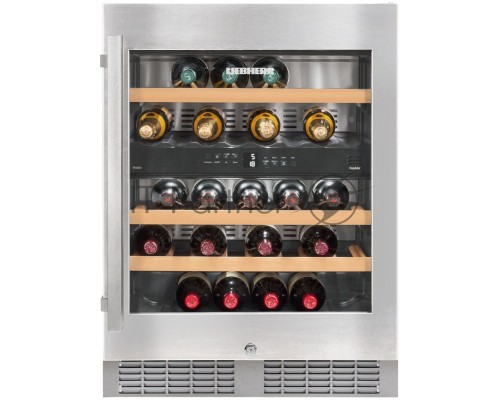 Винный шкаф Liebherr UWTES 1672 / 87x60x55см, двухтемпературный, вместимость 34 бут