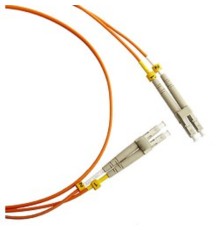 Hyperline FC-D2-50-LC/PR-LC/PR-H-3M-LSZH-OR (FC-50-LC-LC-PC-3M) Патч-корд волоконно-оптический (шнур) MM 50/125, LC-LC, 2.0 мм, duplex, LSZH, 3 м