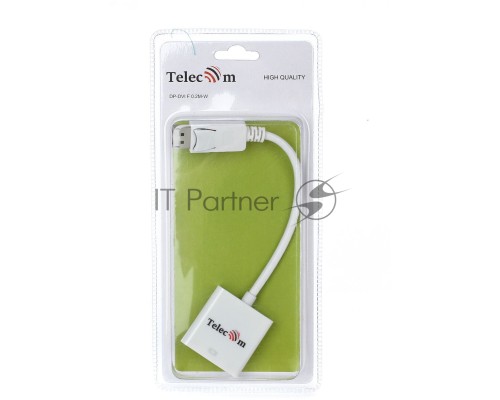 Переходник Telecom Кабель-переходник (TA557) DP --> DVI-F 0,2m 6937510859535/6926123463062