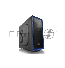 Корпус Deepcool TESSERACT BF (one black fan) без БП, черный, ATX