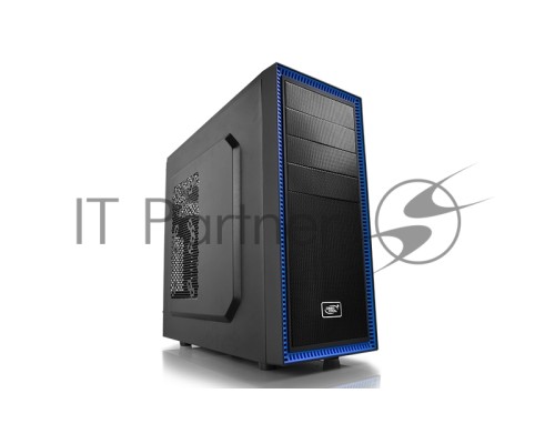 Корпус Deepcool TESSERACT BF (one black fan) без БП, черный, ATX
