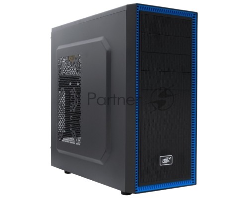 Корпус Deepcool TESSERACT BF (one black fan) без БП, черный, ATX