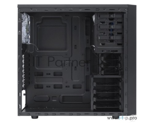 Корпус Deepcool TESSERACT BF (one black fan) без БП, черный, ATX