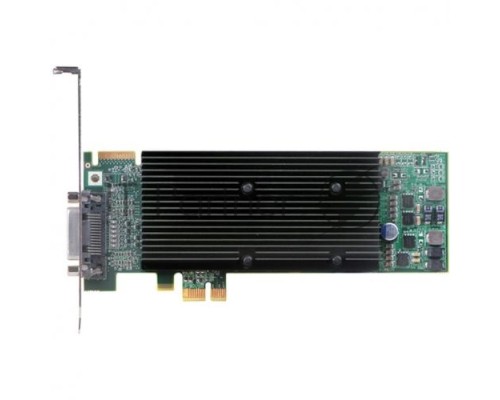 Видеокарта Matrox M9120 Plus LP ,  512MB, DDR2, Low Profile, LFH-60 to 2xDVI-I, 2xDVI-VGA adapters, Max Digital Res.per Output 1920x1200,Max Analog Res. per Output 2048x1536 PCI-Ex1, (1920x1200 with quad analog upgrade cable -ОПЦИЯ) RTL (M9120-E512LAU1F)