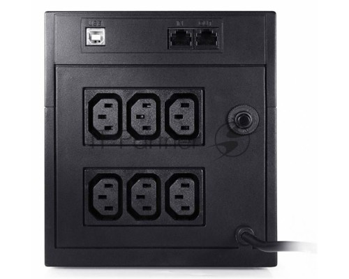 Источник бесперебойного питания Powercom Raptor RPT-1500AP 900Вт 1500ВА черный