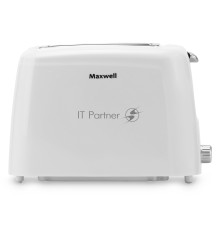 Тостер Maxwell MW-1504 W, белый 750 Вт,пластиковый корпус.