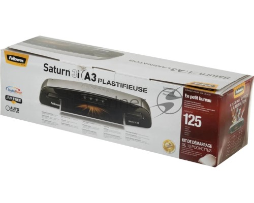 Ламинатор Fellowes Saturn 3i A3 (FS-57360), A3 (75-125 мкм) 30 см/мин (2 вал.) хол.лам. лам.фото