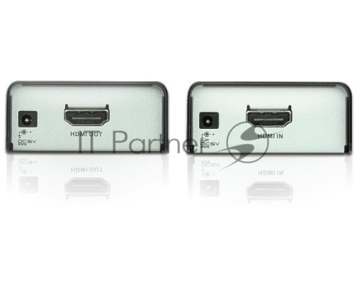 Удлинитель HDMI Aten VE800A-AT-G 60 метр., 2xUTP Cat5e, HDMI+2xRJ45, F, без шнуров, 2xБ.П. 220> 5V, (по витой паре;до 1920x1200 60Hz;HDTV 480p/720p/10