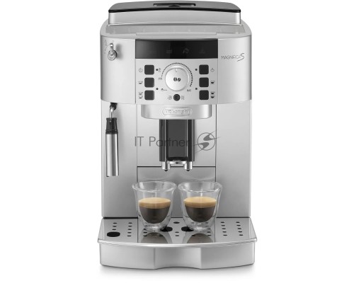 Кофемашина автоматическая DeLonghi ECAM 22.110.SB серебристый, исп. кофе - молотый/зерновой, 1.8 л, 1450 Вт, 15 Бар.
