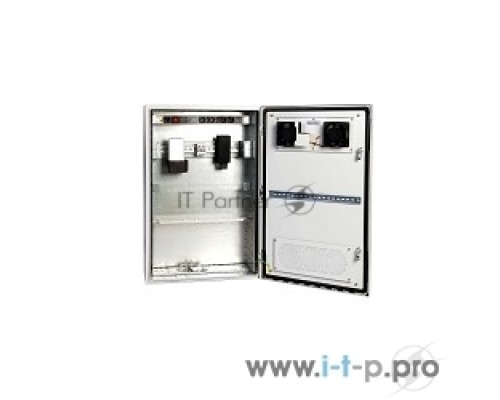 Шкаф настенный ЦМО ШТВ-Н-6.6.3-4ААА 6U 600x330мм пер.дв.стал.лист несъемные бок.пан. 57кг серый