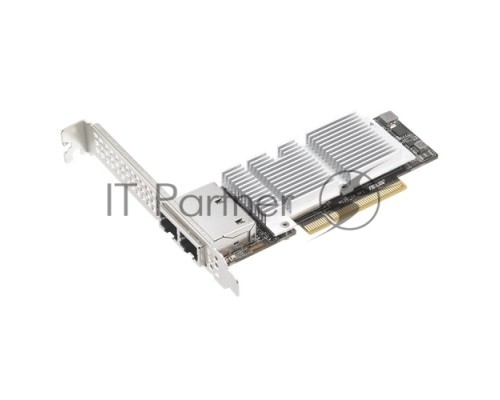 Сетевая карта PEB-10G/57840-2T 10GbE Network Adapter, Dual Port (RJ-45), BCM 57840S, PCI-E Gen3 x8, PXE boot, iSCSI boot