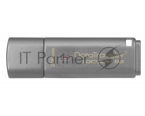 Флеш Диск Kingston 32Gb DataTraveler LPG2 DTLPG3/32GB USB3.0 серебристый