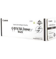 Картридж лазерный Canon C-EXV 50 Toner Black (9436B002), черный, 17600 стр при 6% (689g*1), для IR1435/1435i/1435iF