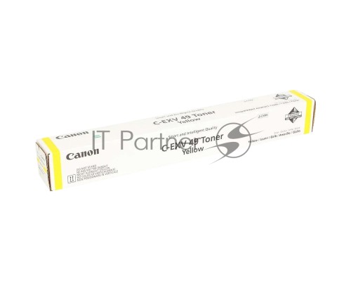 Картридж лазерный Canon C-EXV49Y (8527B002) желтый (19 000 стр.) для iR-ADV C33xx