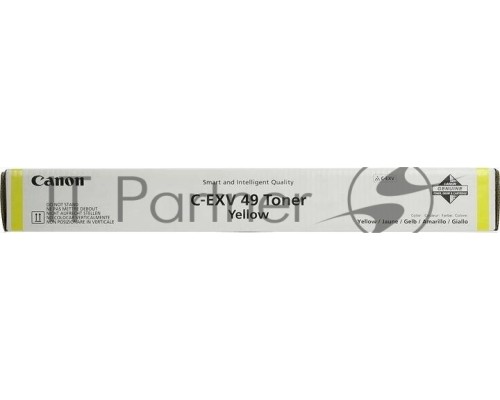 Картридж лазерный Canon C-EXV49Y (8527B002) желтый (19 000 стр.) для iR-ADV C33xx