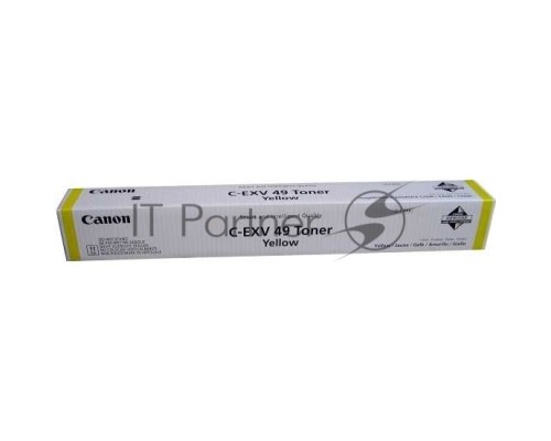 Картридж лазерный Canon C-EXV49Y (8527B002) желтый (19 000 стр.) для iR-ADV C33xx