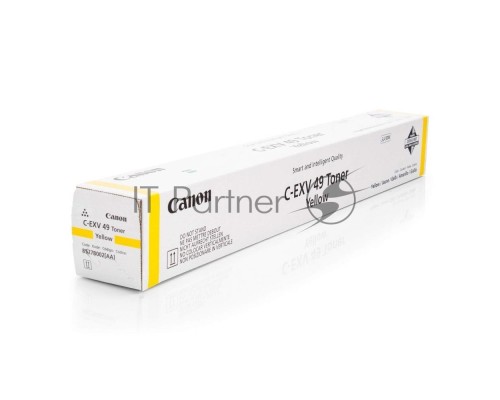 Картридж лазерный Canon C-EXV49Y (8527B002) желтый (19 000 стр.) для iR-ADV C33xx