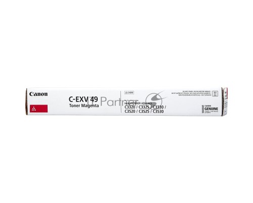 Картридж лазерный Canon C-EXV49M (8526B002) пурпурный (19 000 стр.) для iR-ADV C33xx