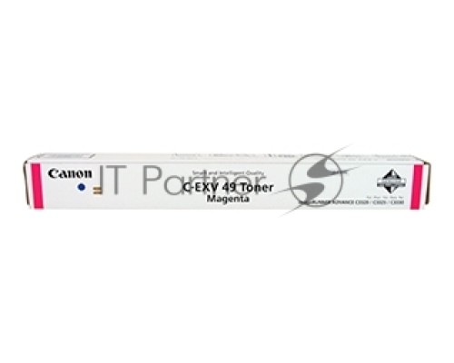 Картридж лазерный Canon C-EXV49M (8526B002) пурпурный (19 000 стр.) для iR-ADV C33xx