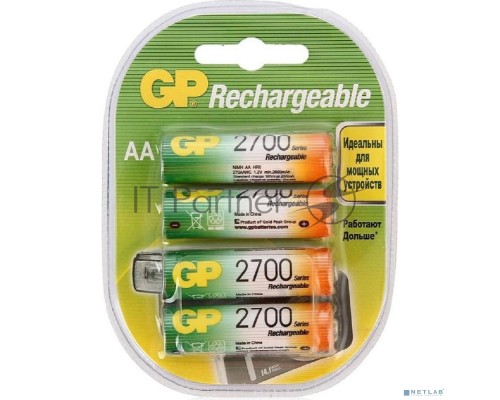 Аккумулятор GP 270AAHC-2DECRC4 (4 шт. в уп-ке)