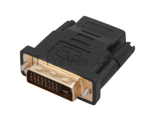 Переходник Rexant (17-6811) ПЕРЕХОДНИК  шт.DVI - гн.HDMI  GOLD