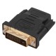 Переходник Rexant (17-6811) ПЕРЕХОДНИК  шт.DVI - гн.HDMI  GOLD