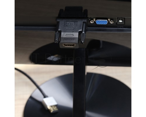 Переходник Rexant (17-6811) ПЕРЕХОДНИК  шт.DVI - гн.HDMI  GOLD