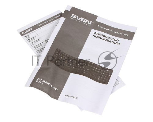 Клавиатура SVEN Standard 301 USB белая