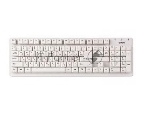 Клавиатура SVEN Standard 301 USB белая