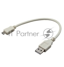 Кабель REXANT (18-1162) Шнур  micro USB (male) - USB-A (male)  0.2M