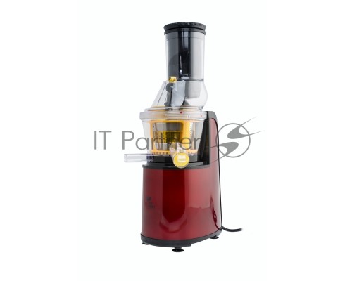 Соковыжималка шнековая Kitfort КТ-1102-2 150Вт бордовый/черный