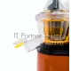 Соковыжималка шнековая Kitfort КТ-1102-1 оранжевый