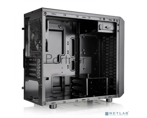 Корпус Thermaltake  Versa H15 черный без БП mATX 4x120mm 1xUSB2.0 1xUSB3.0 audio bott PSU