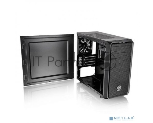 Корпус Thermaltake  Versa H15 черный без БП mATX 4x120mm 1xUSB2.0 1xUSB3.0 audio bott PSU