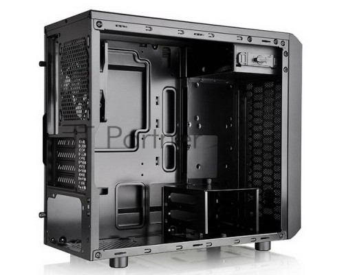 Корпус Thermaltake  Versa H15 черный без БП mATX 4x120mm 1xUSB2.0 1xUSB3.0 audio bott PSU