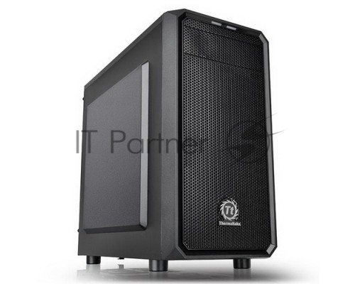 Корпус Thermaltake  Versa H15 черный без БП mATX 4x120mm 1xUSB2.0 1xUSB3.0 audio bott PSU
