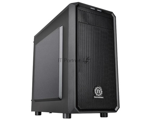 Корпус Thermaltake  Versa H15 черный без БП mATX 4x120mm 1xUSB2.0 1xUSB3.0 audio bott PSU
