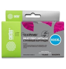 Картридж струйный Cactus CS-C2P25AE №935XL пурпурный (15 мл) для HP DJ Pro 6230/6830